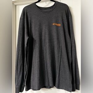 Columbia PHG Performance Hunting Gear Men's XL Dark Gray Long Sleeve Tee
